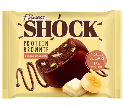 FitnesShock Protein Brownie