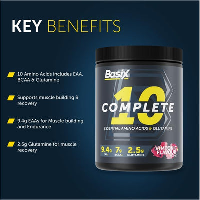 Basix Complete 10 EAAs & Glutamine