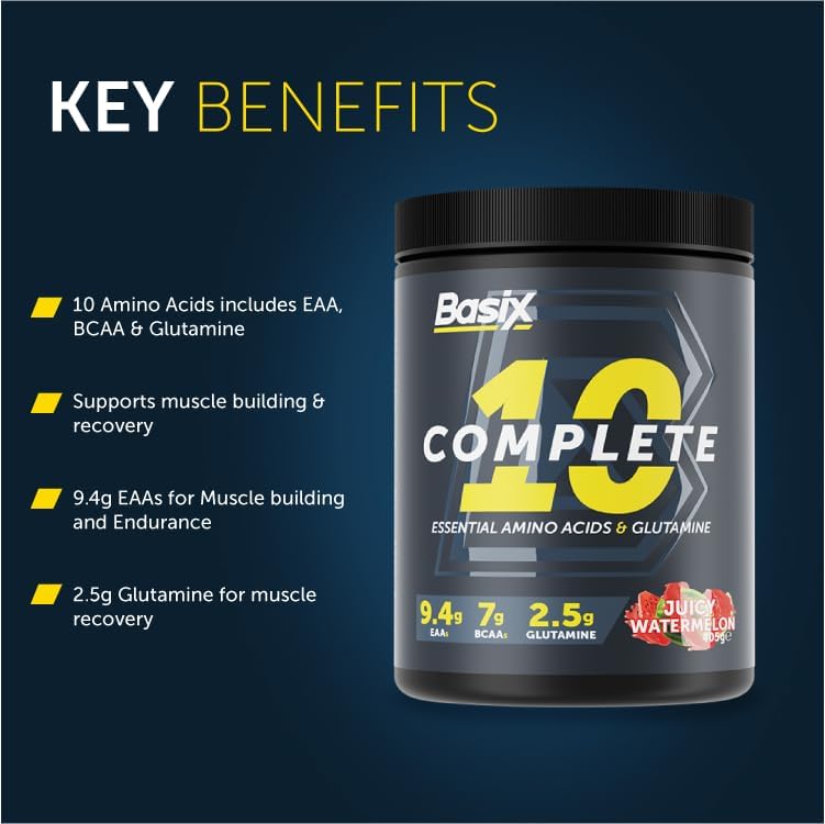 Basix Complete 10 EAAs & Glutamine