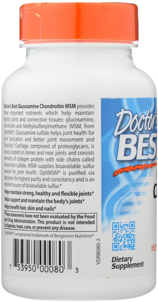 Doctor's Best Glucosamine/Chondroitin/MSM