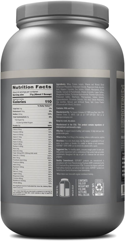 Isopure Zero Carb Protein