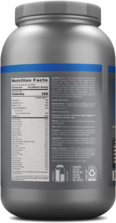 Isopure Zero Carb Protein