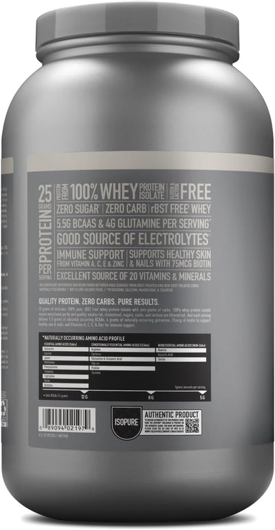 Isopure Zero Carb Protein