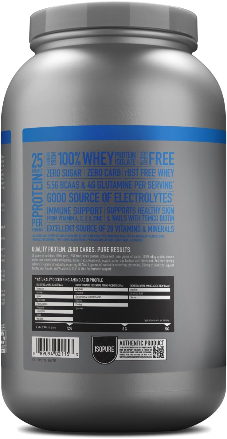Isopure Zero Carb Protein