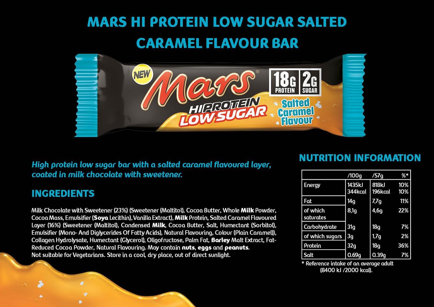 Mars Hi Protein Low Sugar