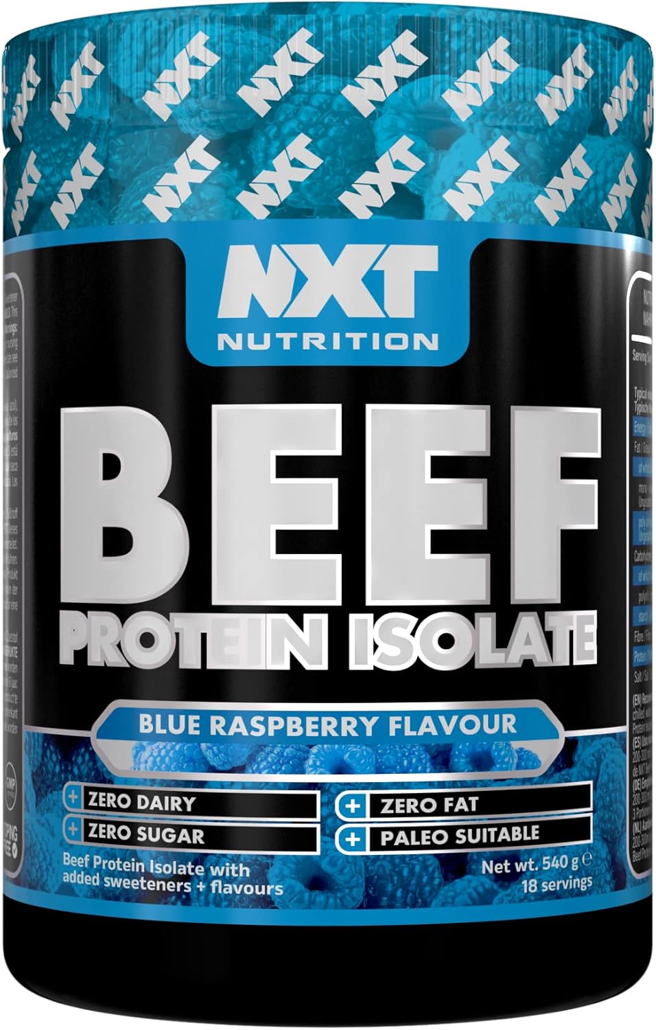 NXT Nutrition Beef Protein Isolate Powder