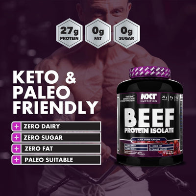 NXT Nutrition Beef Protein Isolate Powder