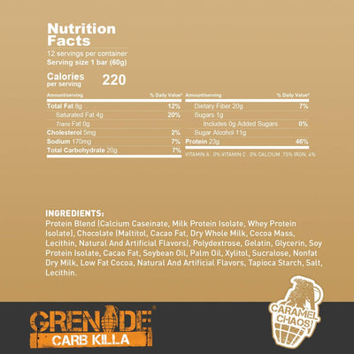 Grenade Carb Killa Protein Bar