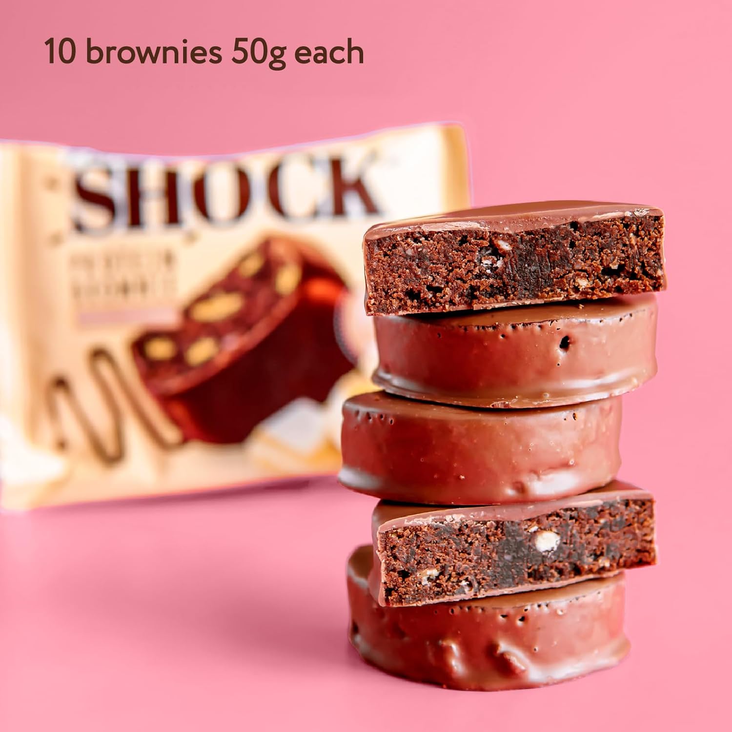 FitnesShock Protein Brownie