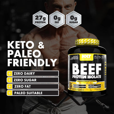 NXT Nutrition Beef Protein Isolate Powder