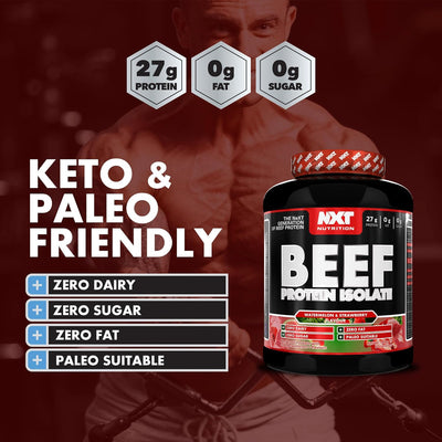 NXT Nutrition Beef Protein Isolate Powder