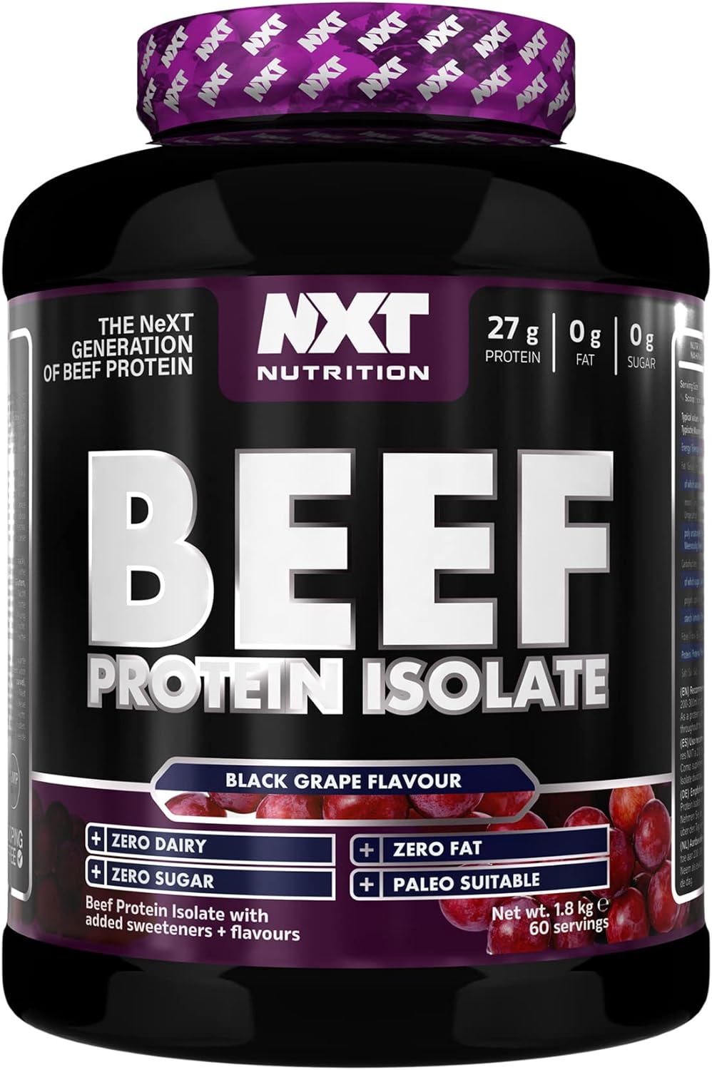 NXT Nutrition Beef Protein Isolate Powder