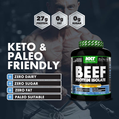 NXT Nutrition Beef Protein Isolate Powder