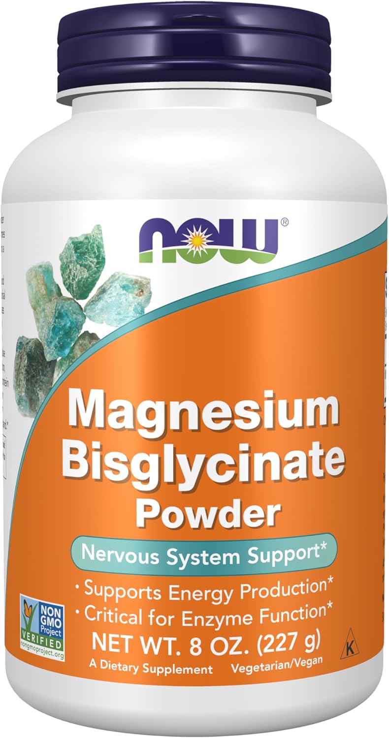 NOW Magnesium Bisglycinate Powder