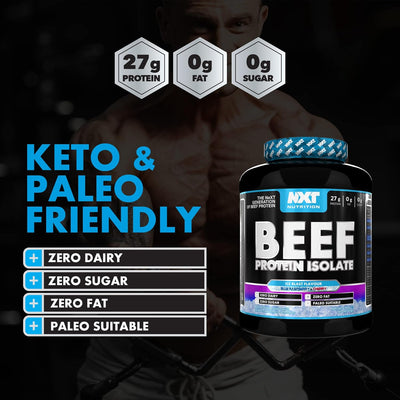 NXT Nutrition Beef Protein Isolate Powder