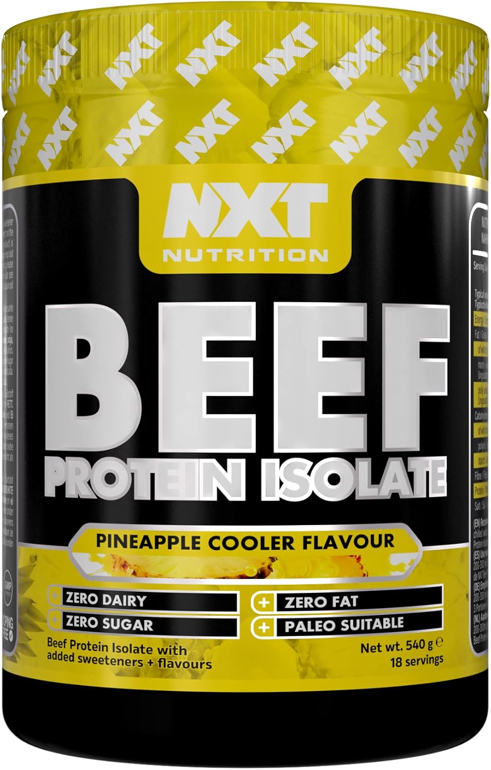 NXT Nutrition Beef Protein Isolate Powder