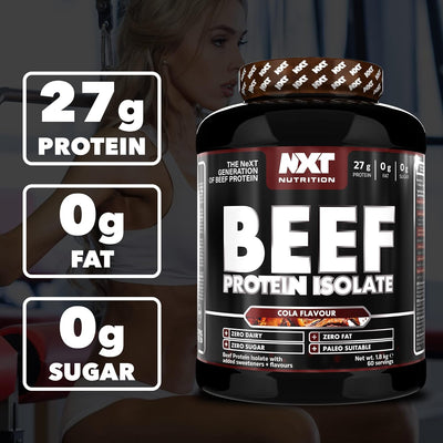 NXT Nutrition Beef Protein Isolate Powder