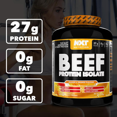 NXT Nutrition Beef Protein Isolate Powder