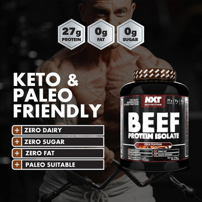 NXT Nutrition Beef Protein Isolate Powder