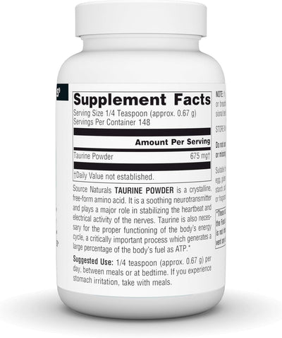 Source Naturals Taurine Powder