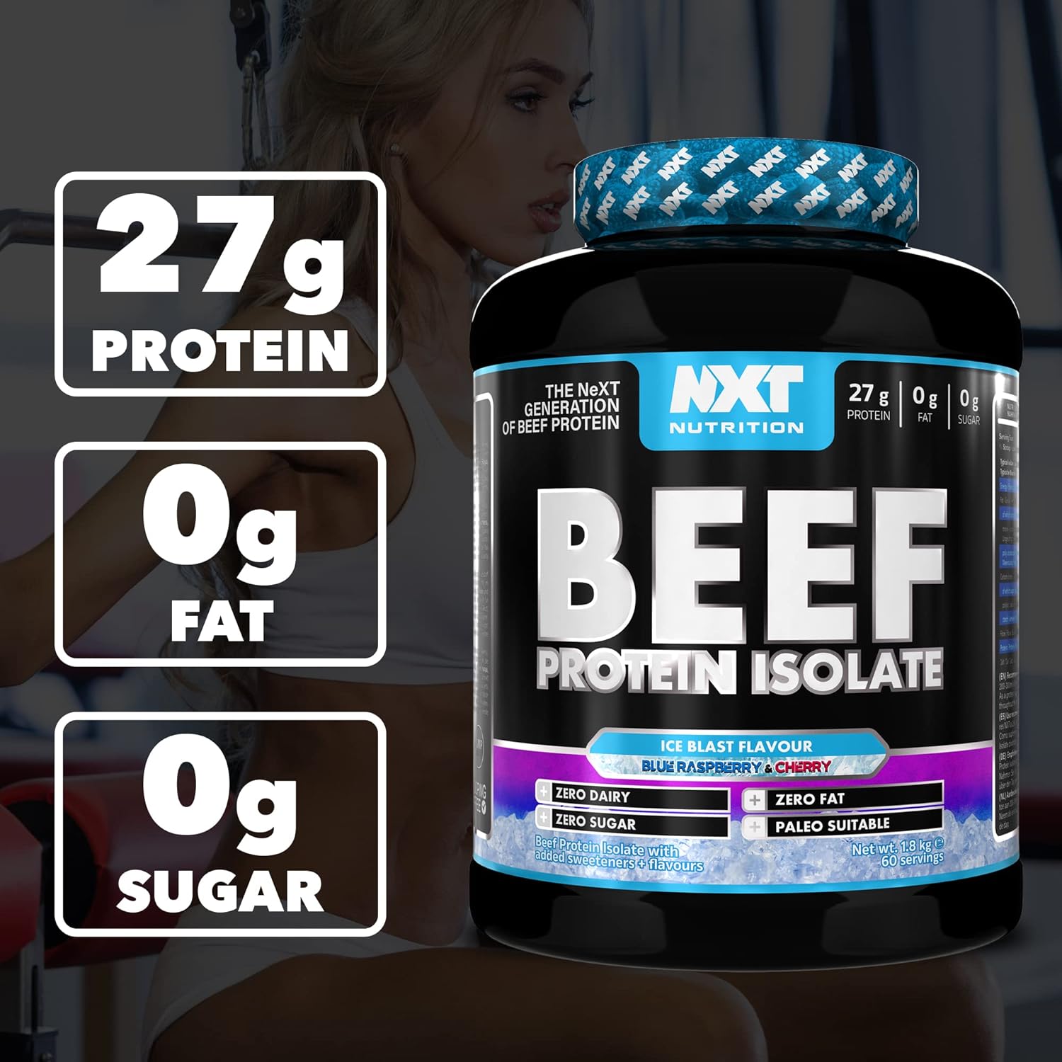 NXT Nutrition Beef Protein Isolate Powder