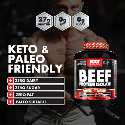 NXT Nutrition Beef Protein Isolate Powder