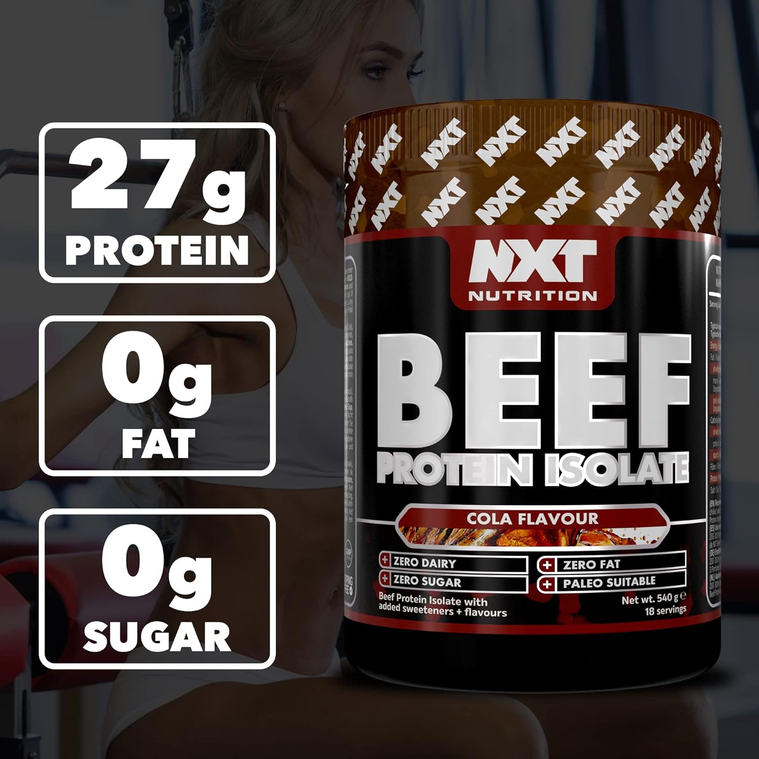 NXT Nutrition Beef Protein Isolate Powder