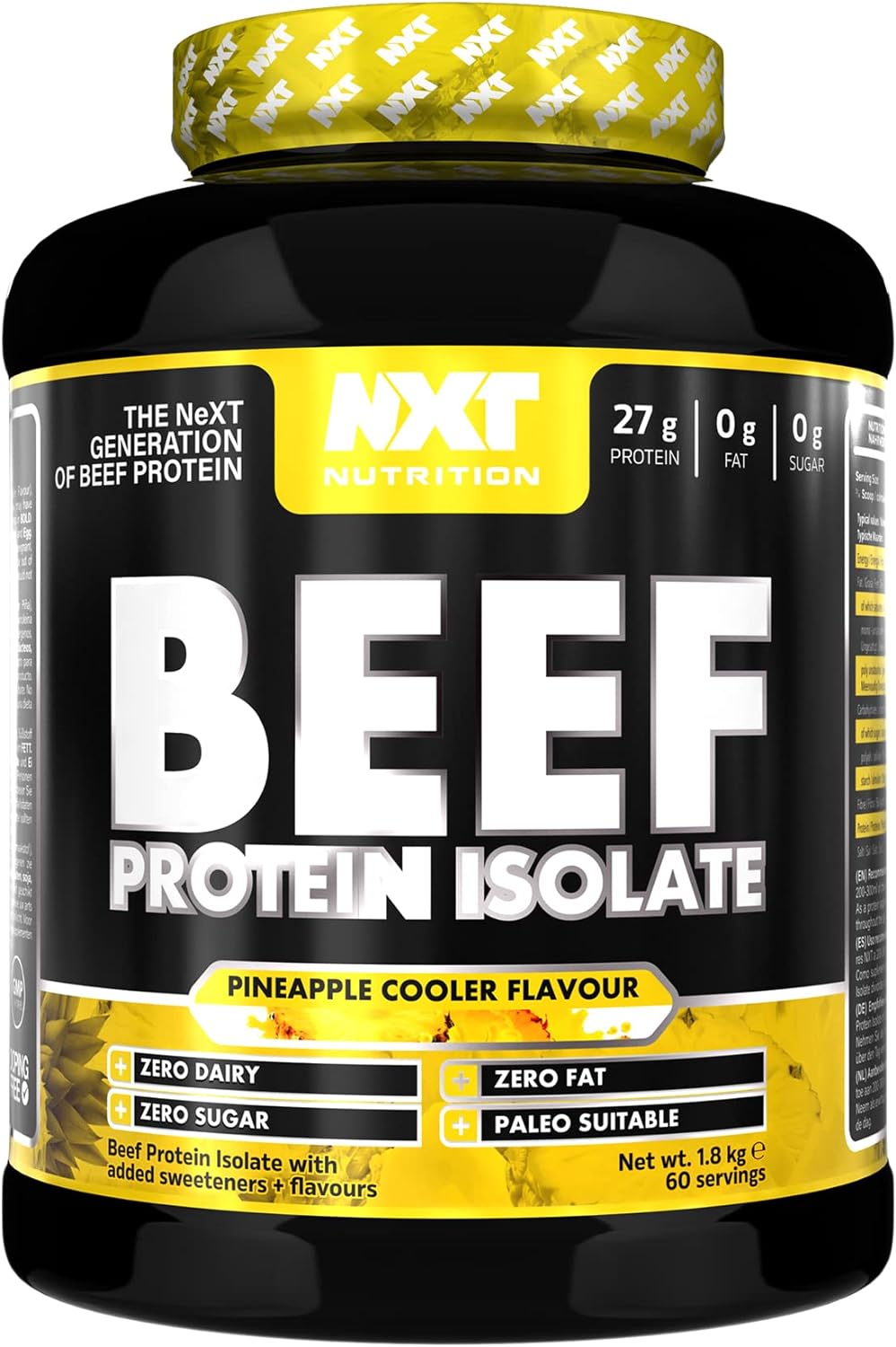 NXT Nutrition Beef Protein Isolate Powder