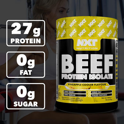 NXT Nutrition Beef Protein Isolate Powder