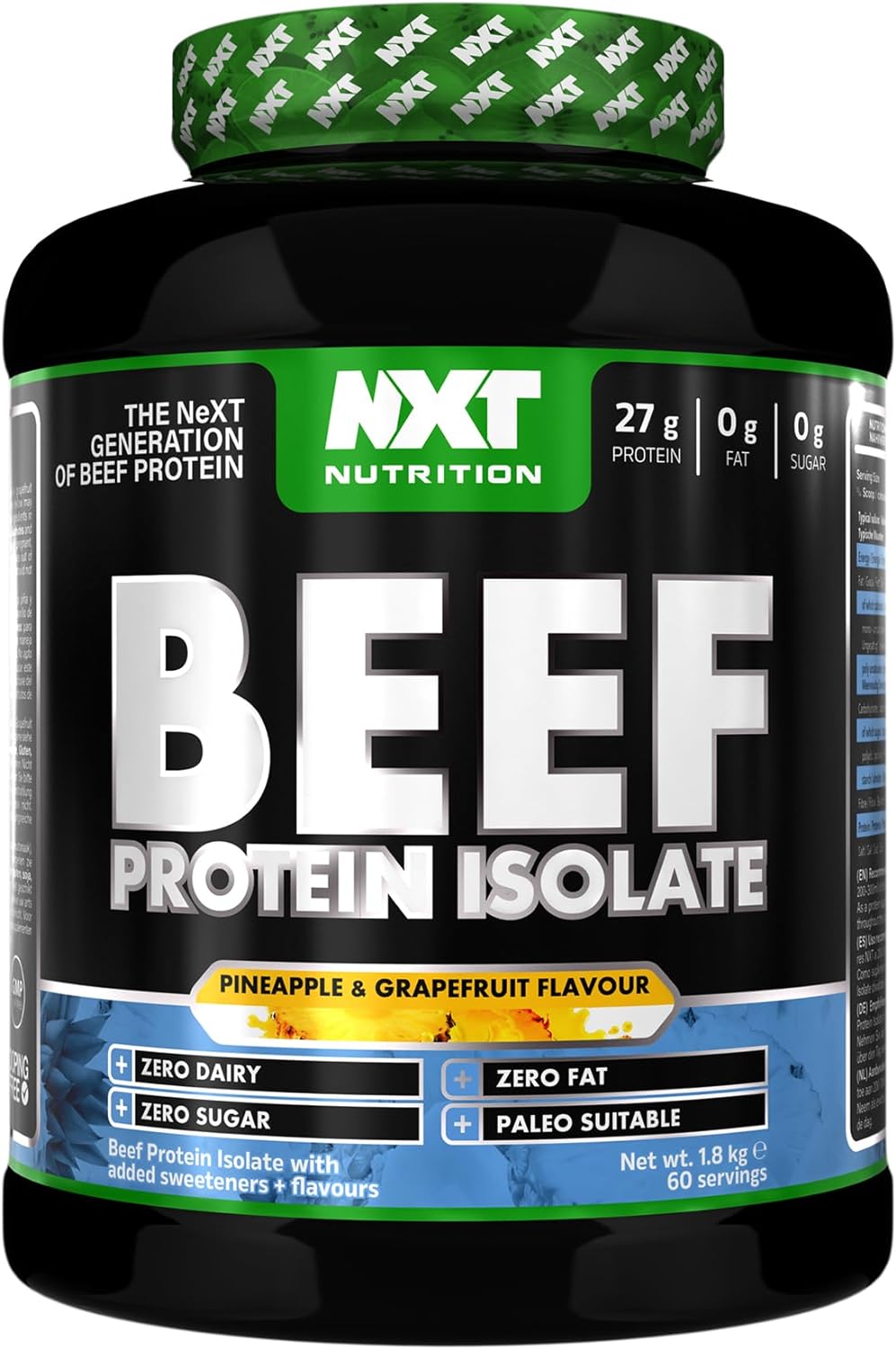 NXT Nutrition Beef Protein Isolate Powder