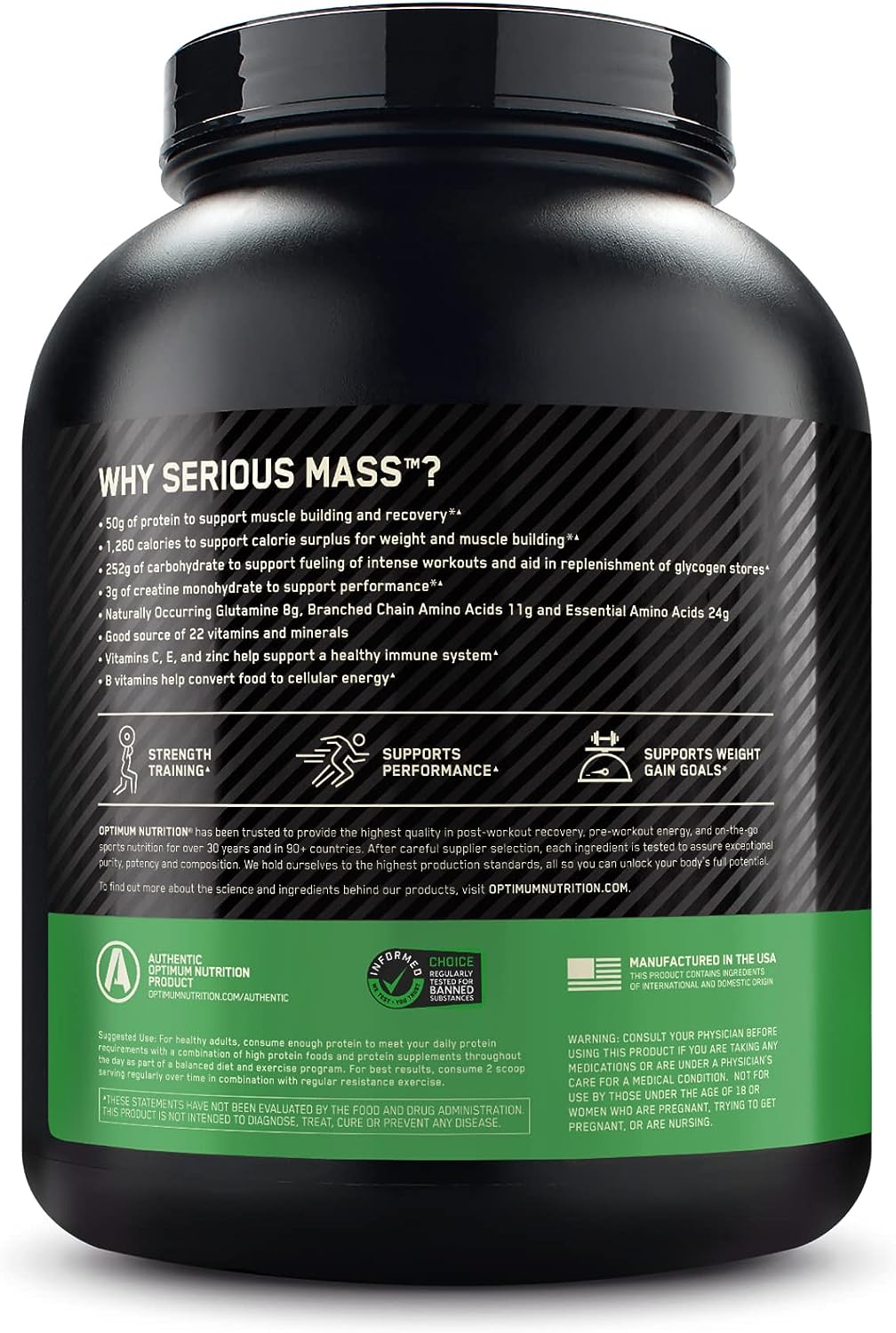 Optimum Serious Mass