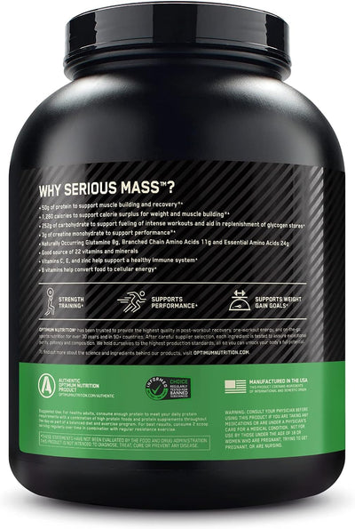 Optimum Serious Mass
