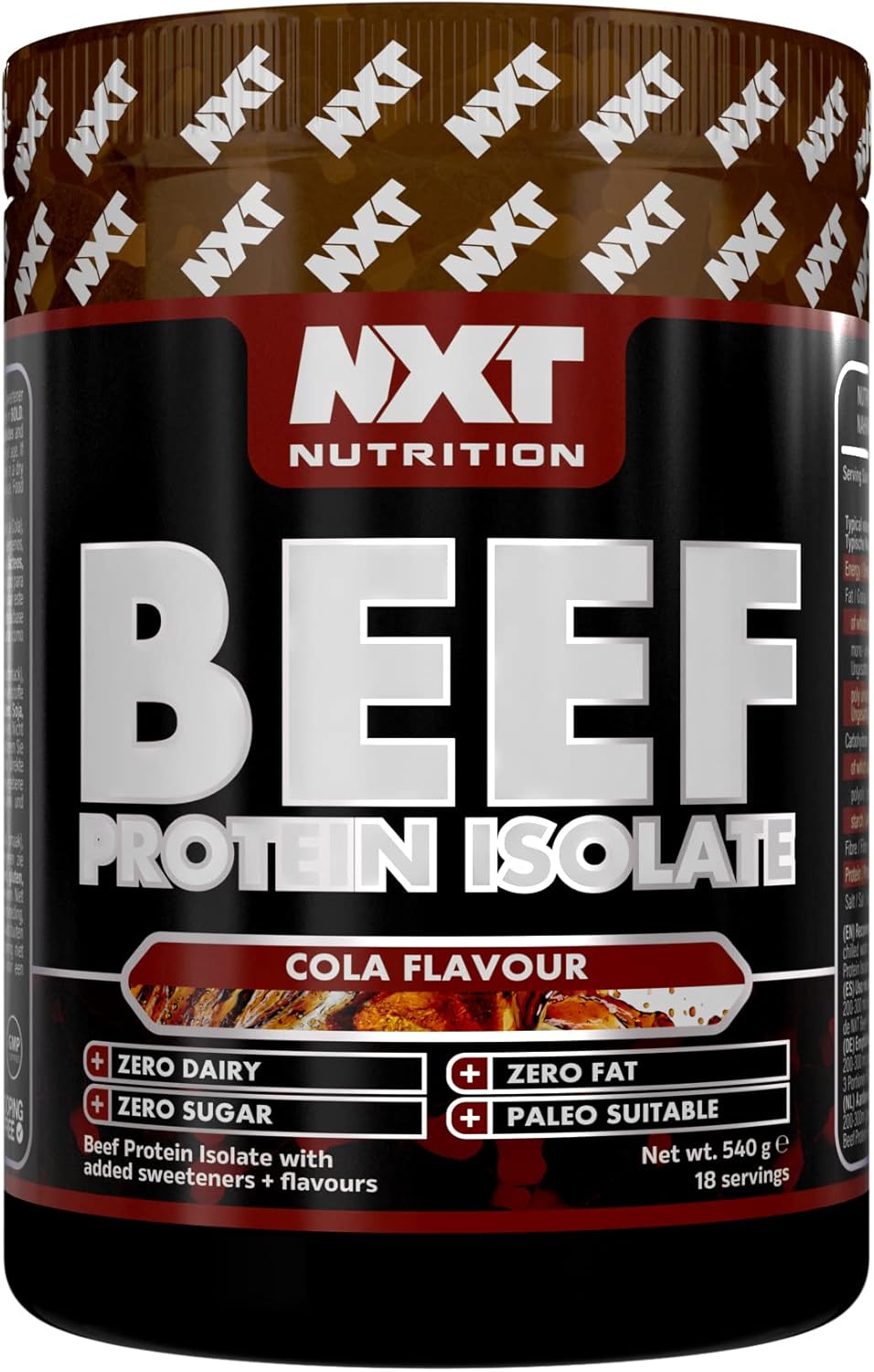 NXT Nutrition Beef Protein Isolate Powder