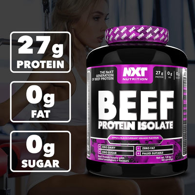 NXT Nutrition Beef Protein Isolate Powder