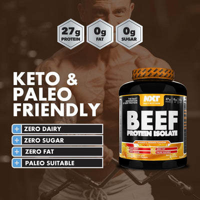 NXT Nutrition Beef Protein Isolate Powder
