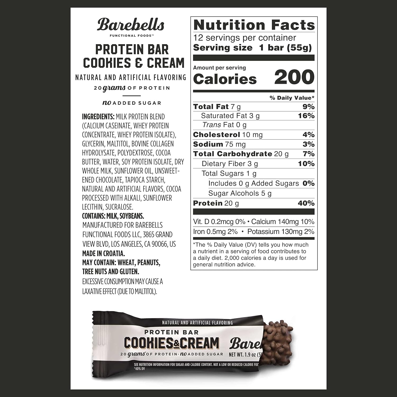 Barebells Protein Bar