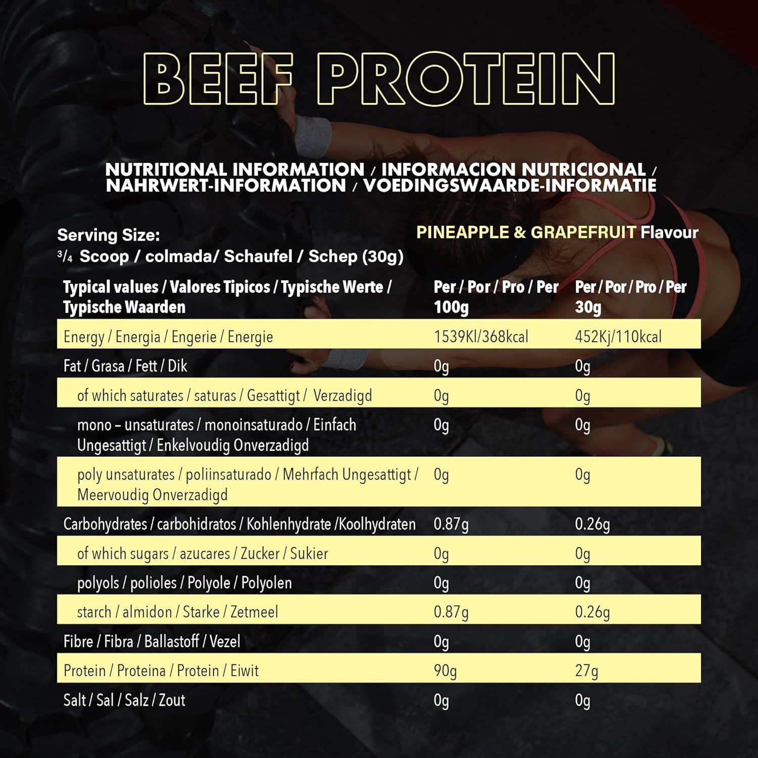 NXT Nutrition Beef Protein Isolate Powder