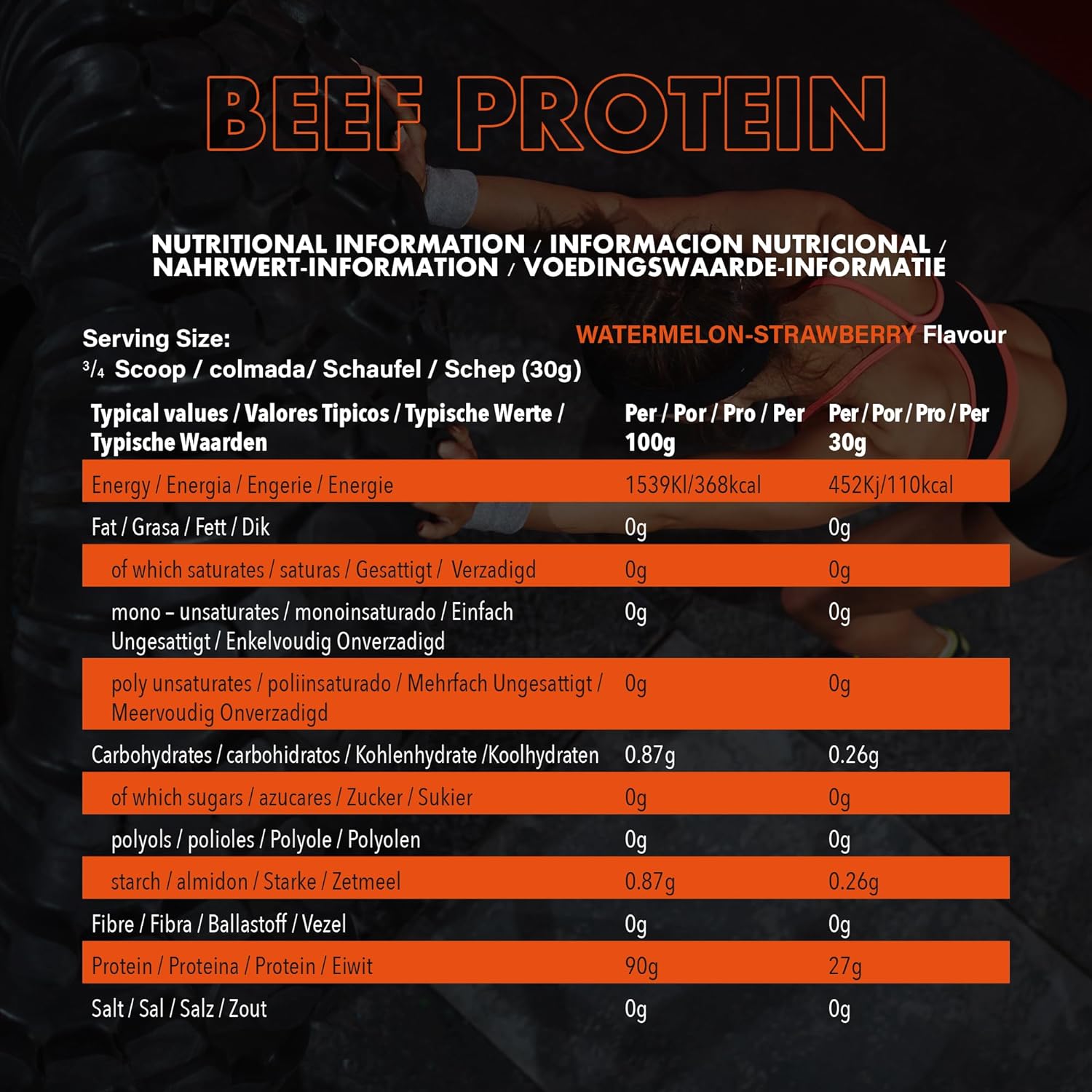 NXT Nutrition Beef Protein Isolate Powder