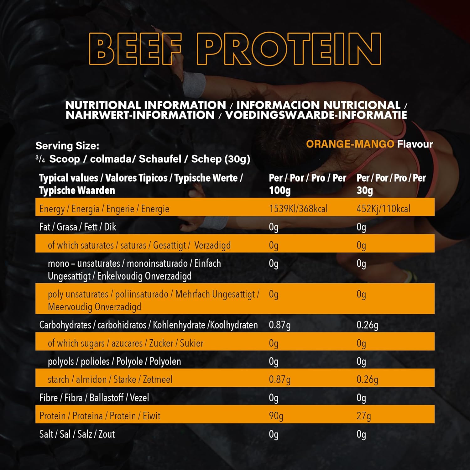 NXT Nutrition Beef Protein Isolate Powder