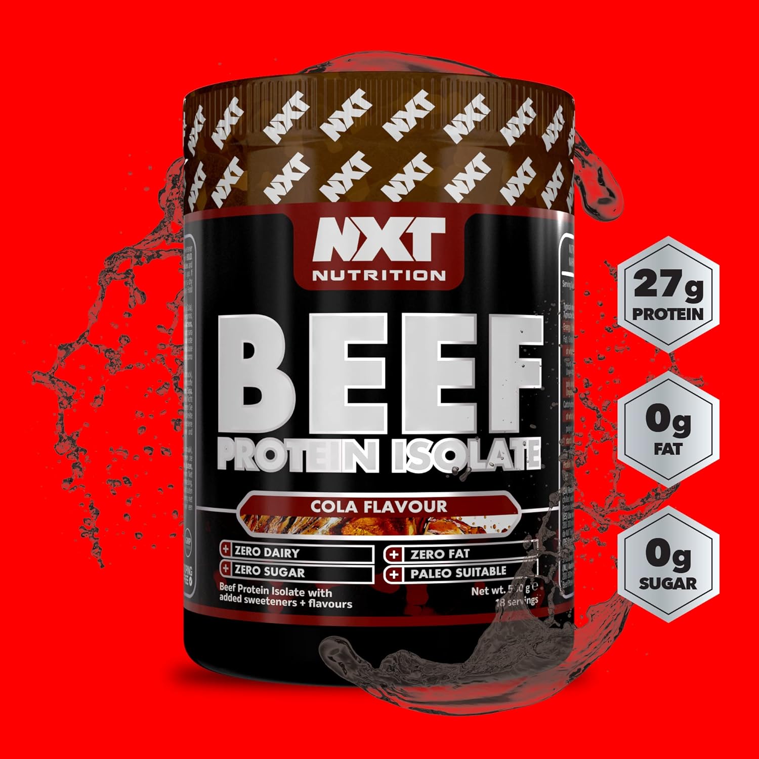 NXT Nutrition Beef Protein Isolate Powder