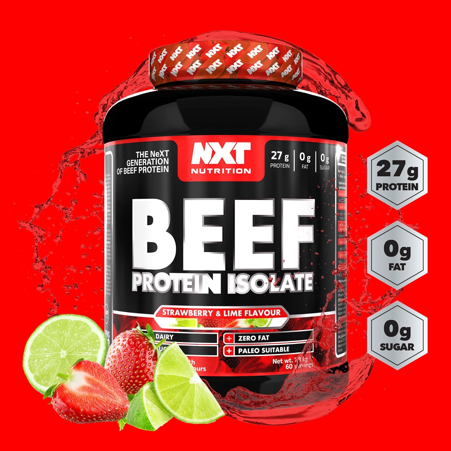 NXT Nutrition Beef Protein Isolate Powder