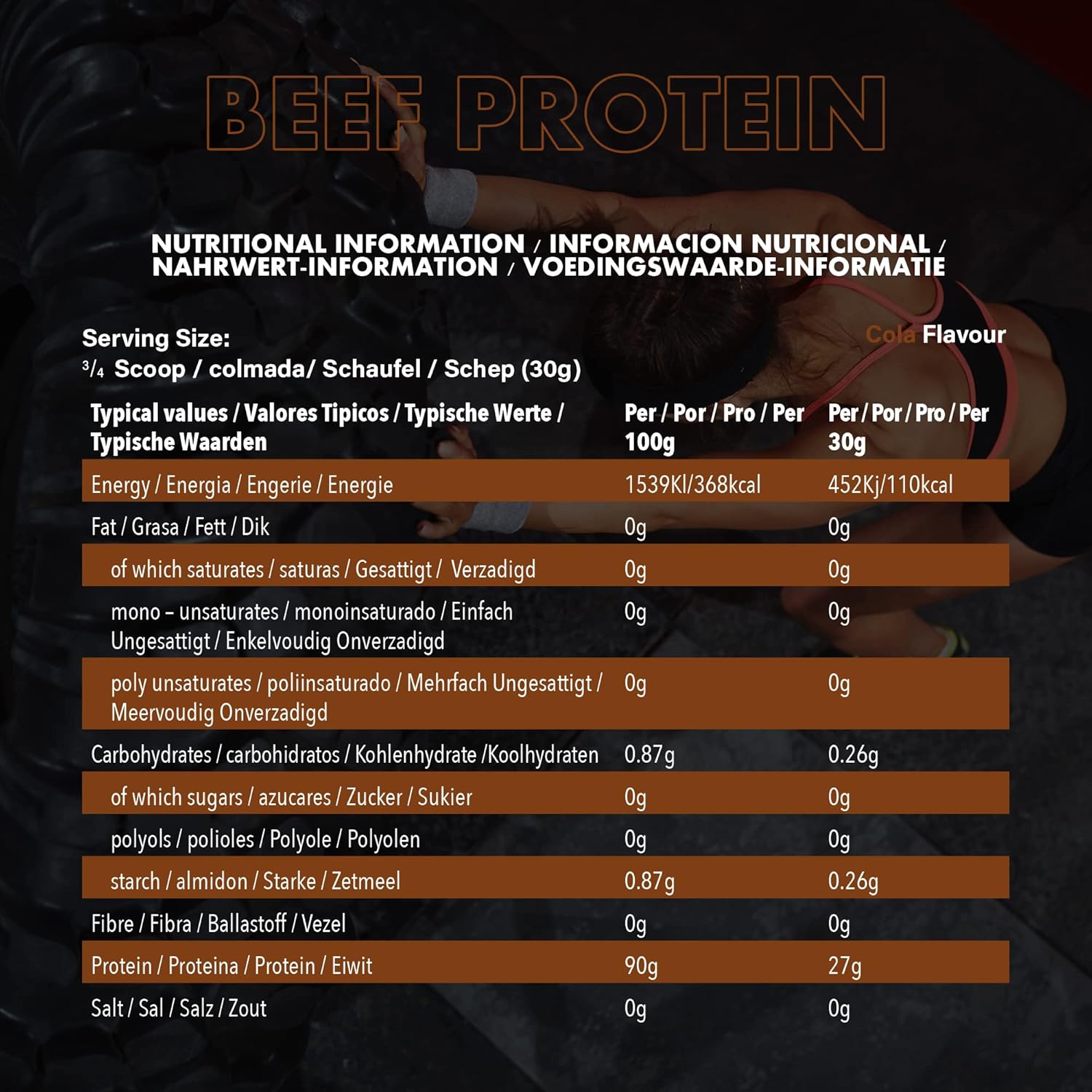 NXT Nutrition Beef Protein Isolate Powder