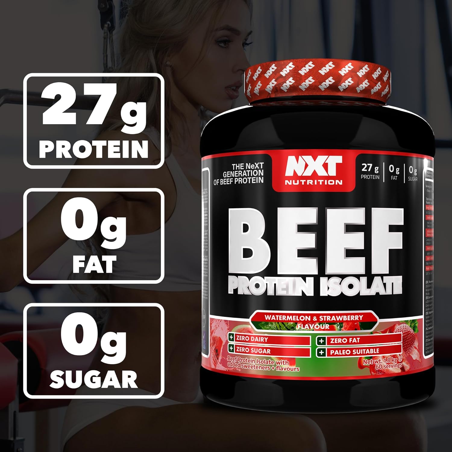NXT Nutrition Beef Protein Isolate Powder