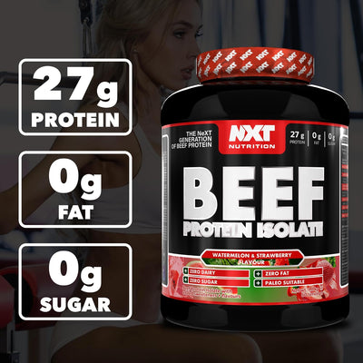 NXT Nutrition Beef Protein Isolate Powder