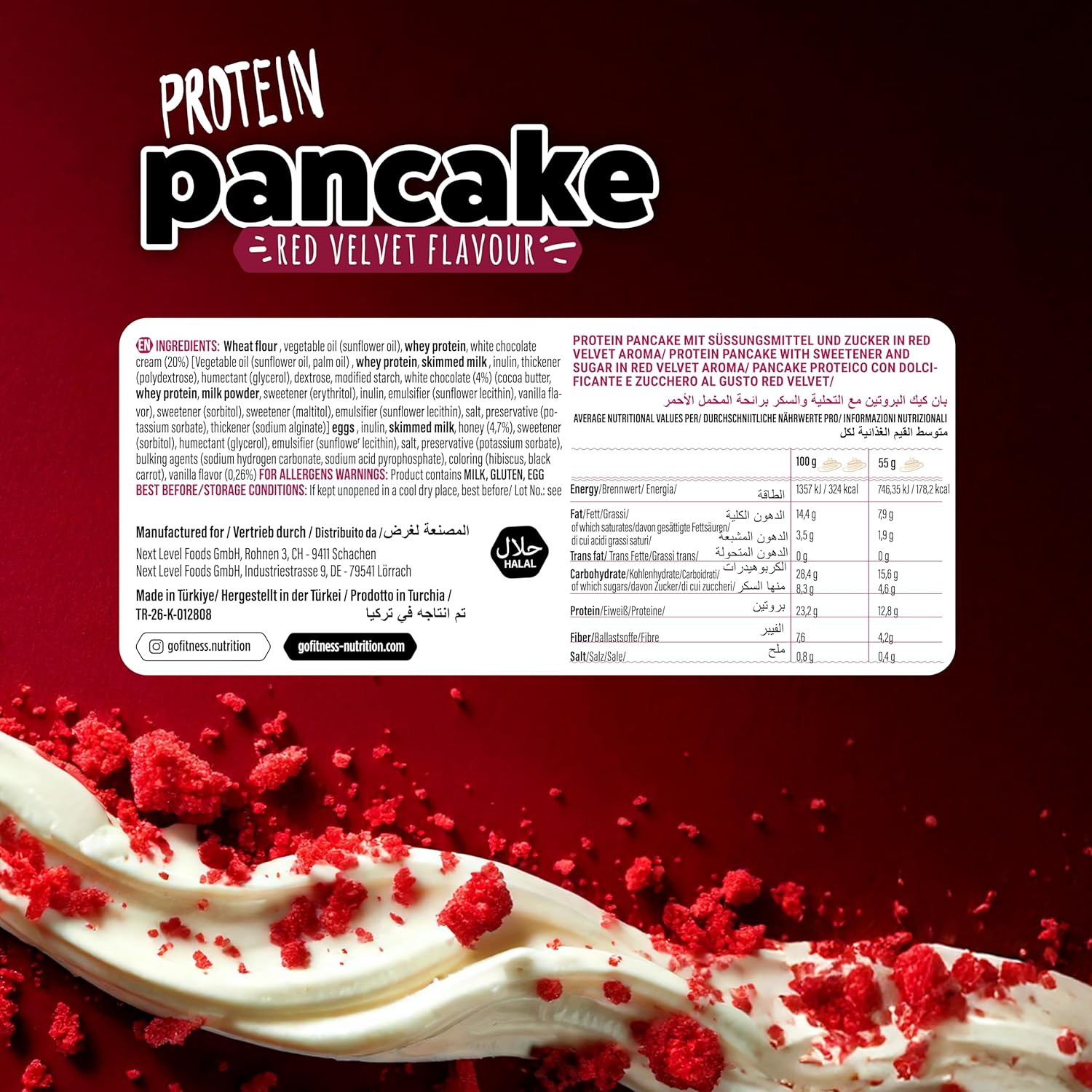 Go Fitness Protein Pancakes