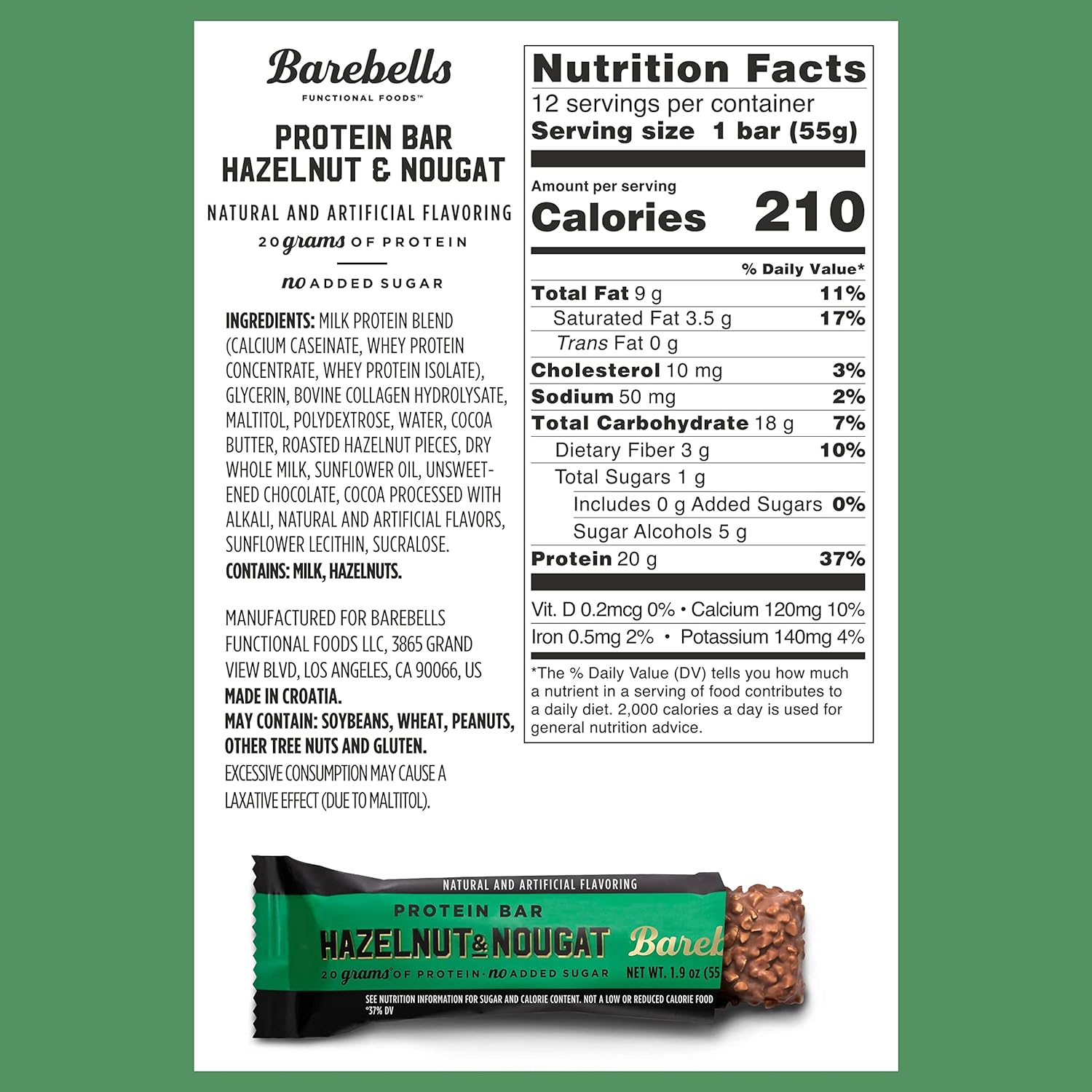 Barebells Protein Bar