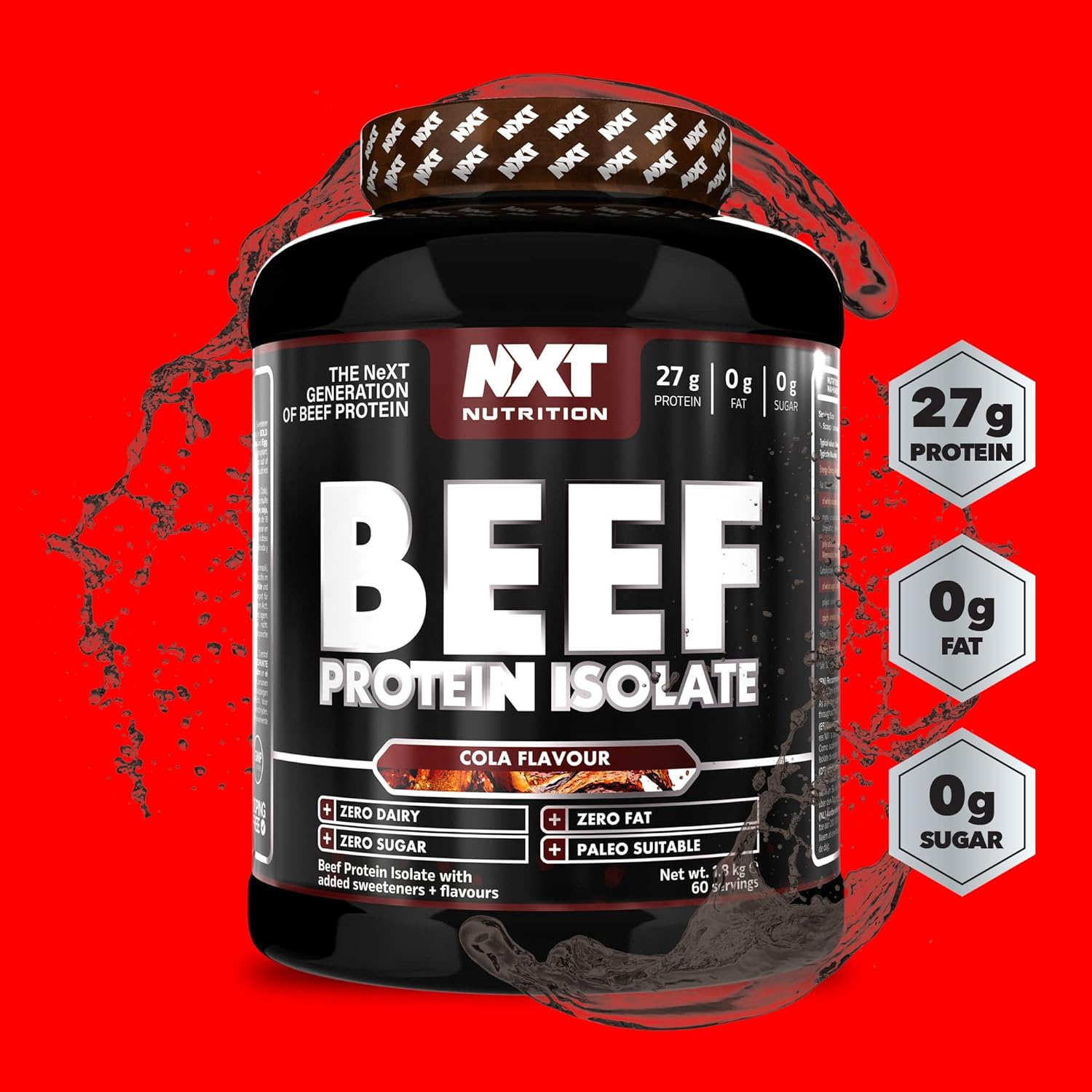 NXT Nutrition Beef Protein Isolate Powder