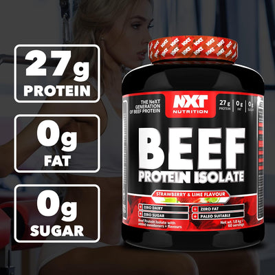 NXT Nutrition Beef Protein Isolate Powder