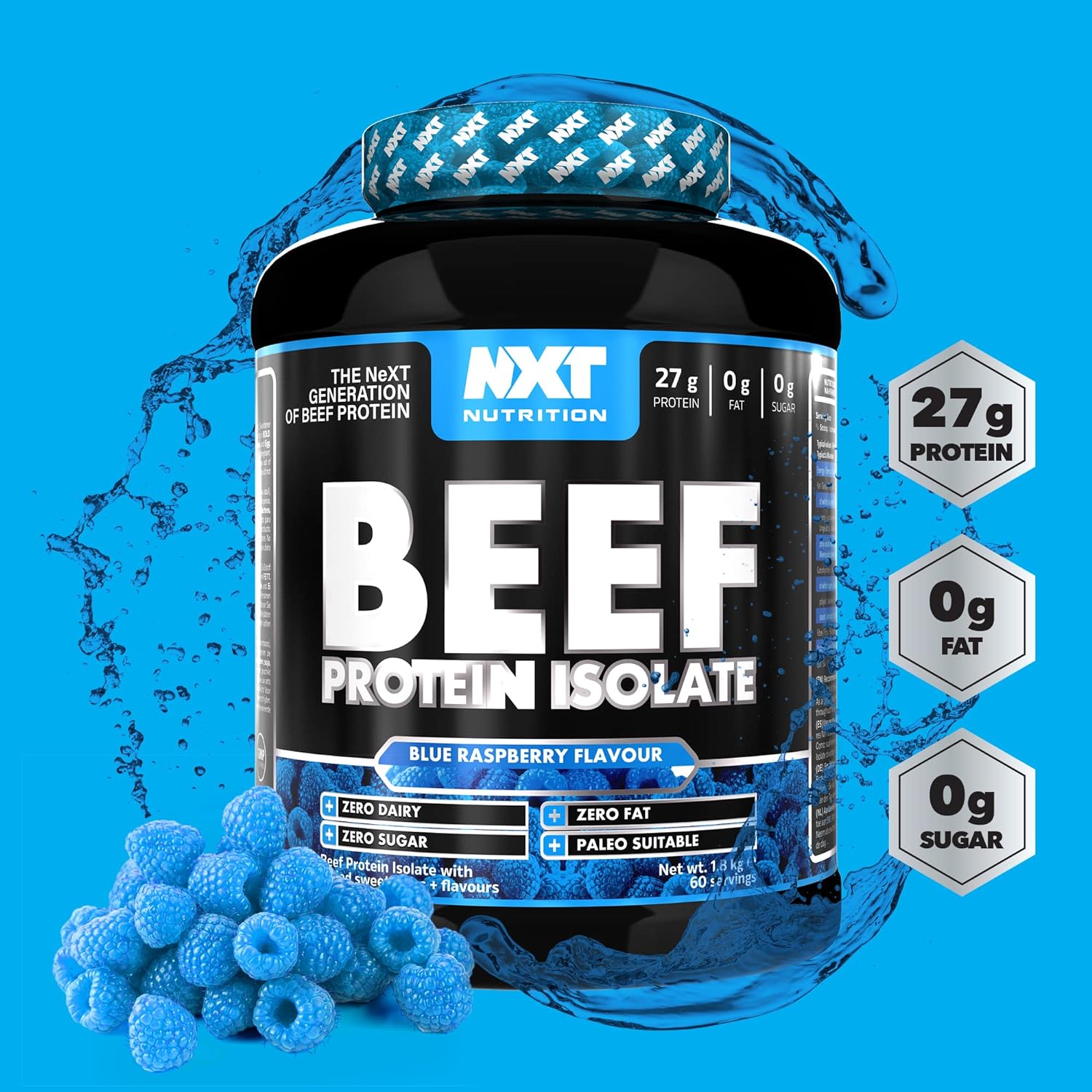 NXT Nutrition Beef Protein Isolate Powder