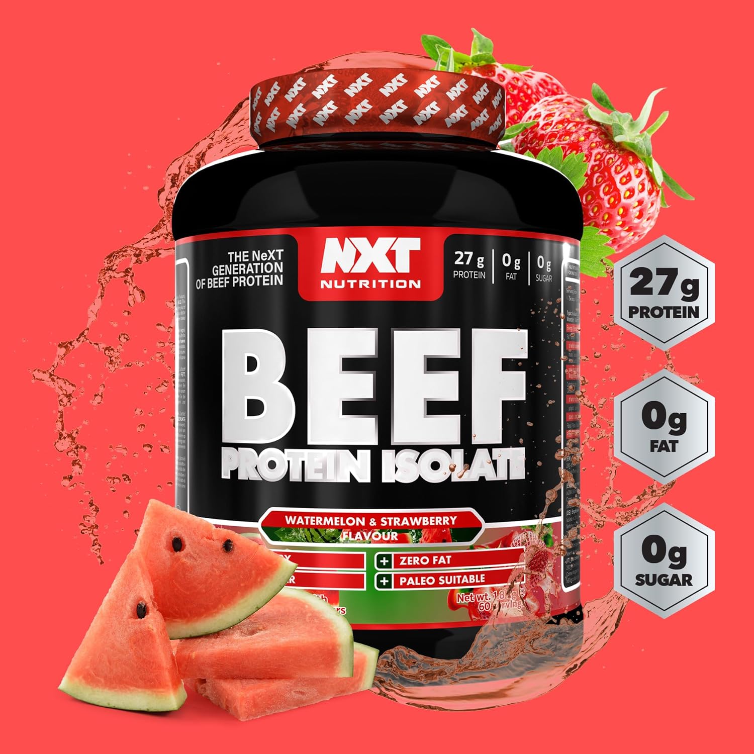 NXT Nutrition Beef Protein Isolate Powder